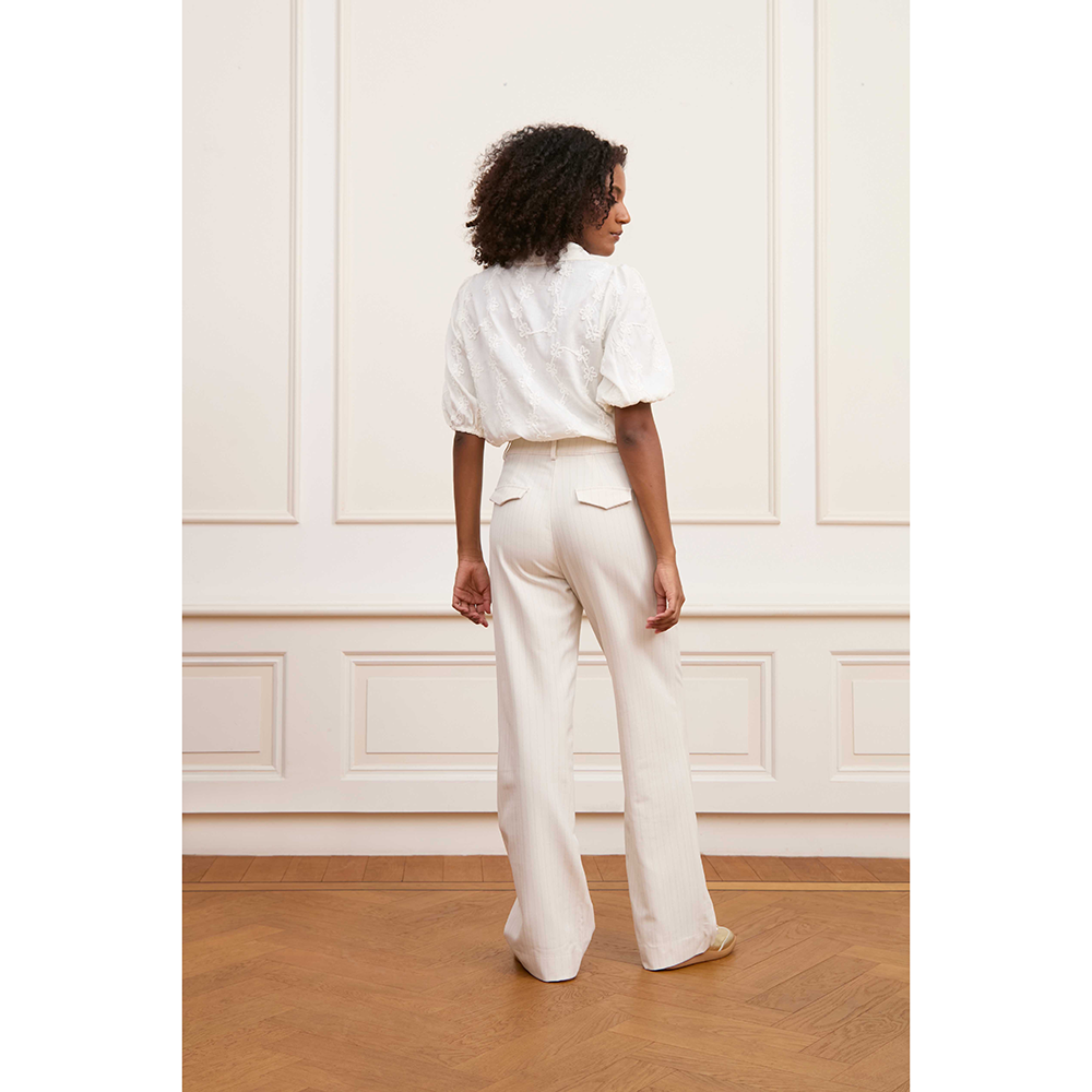 Trouser Delphine Off White Trouser Delphine Off White