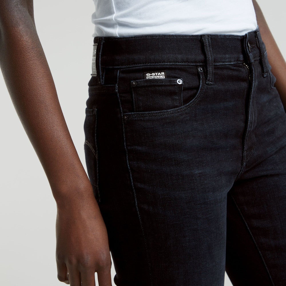 3301 Flare Wmn Zwart 1 3301 Flare Wmn Zwart 1