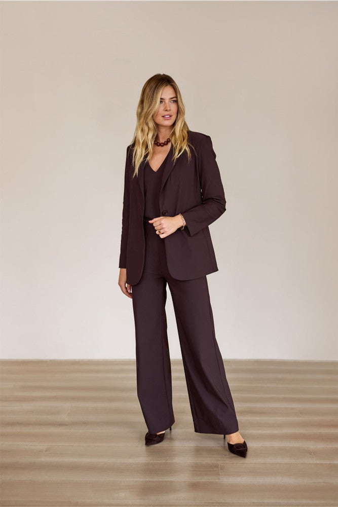 Fran blazer espresso Bruin 1 Fran blazer espresso Bruin 1