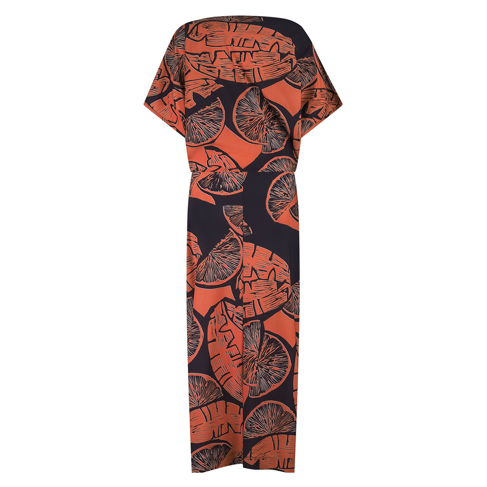 Ineke orange dress Oranje Ineke orange dress Oranje