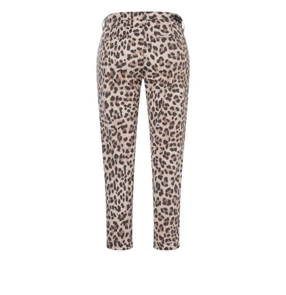 Chino Turn Up Leopard Beige Chino Turn Up Leopard Beige