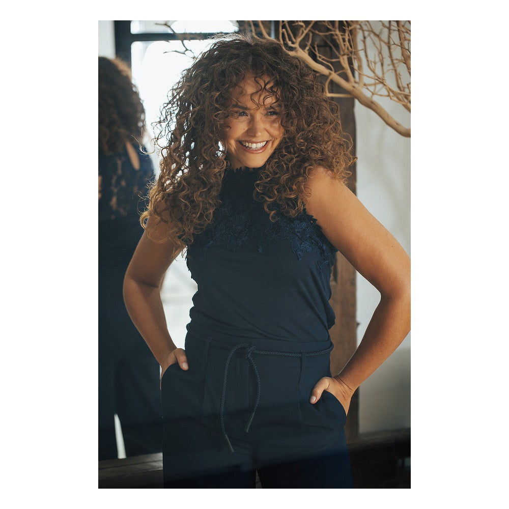 Margo Top Donker Blauw Margo Top Donker Blauw