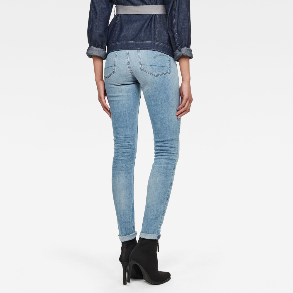 3301 Skinny Wmn Enkelhoogte Blauw 3301 Skinny Wmn Enkelhoogte Blauw