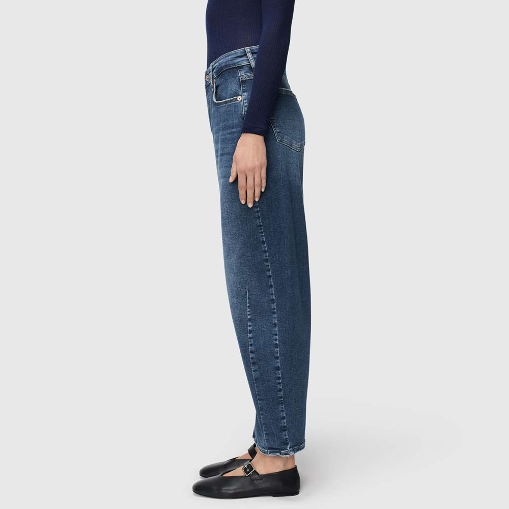 Dakota Barrel Jeans Donker Blauw Dakota Barrel Jeans Donker Blauw