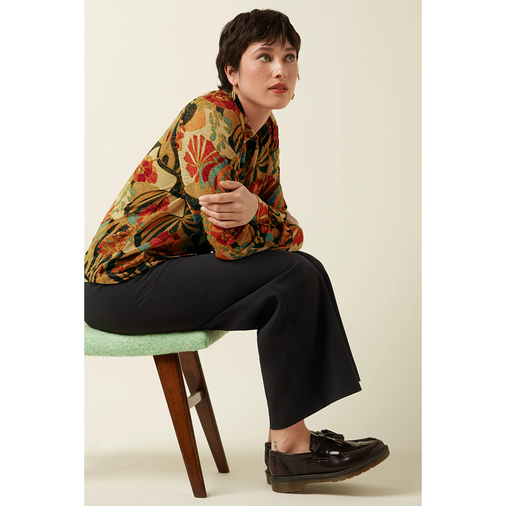 Maisie Blouse Dazz Zwart 1 Maisie Blouse Dazz Zwart 1