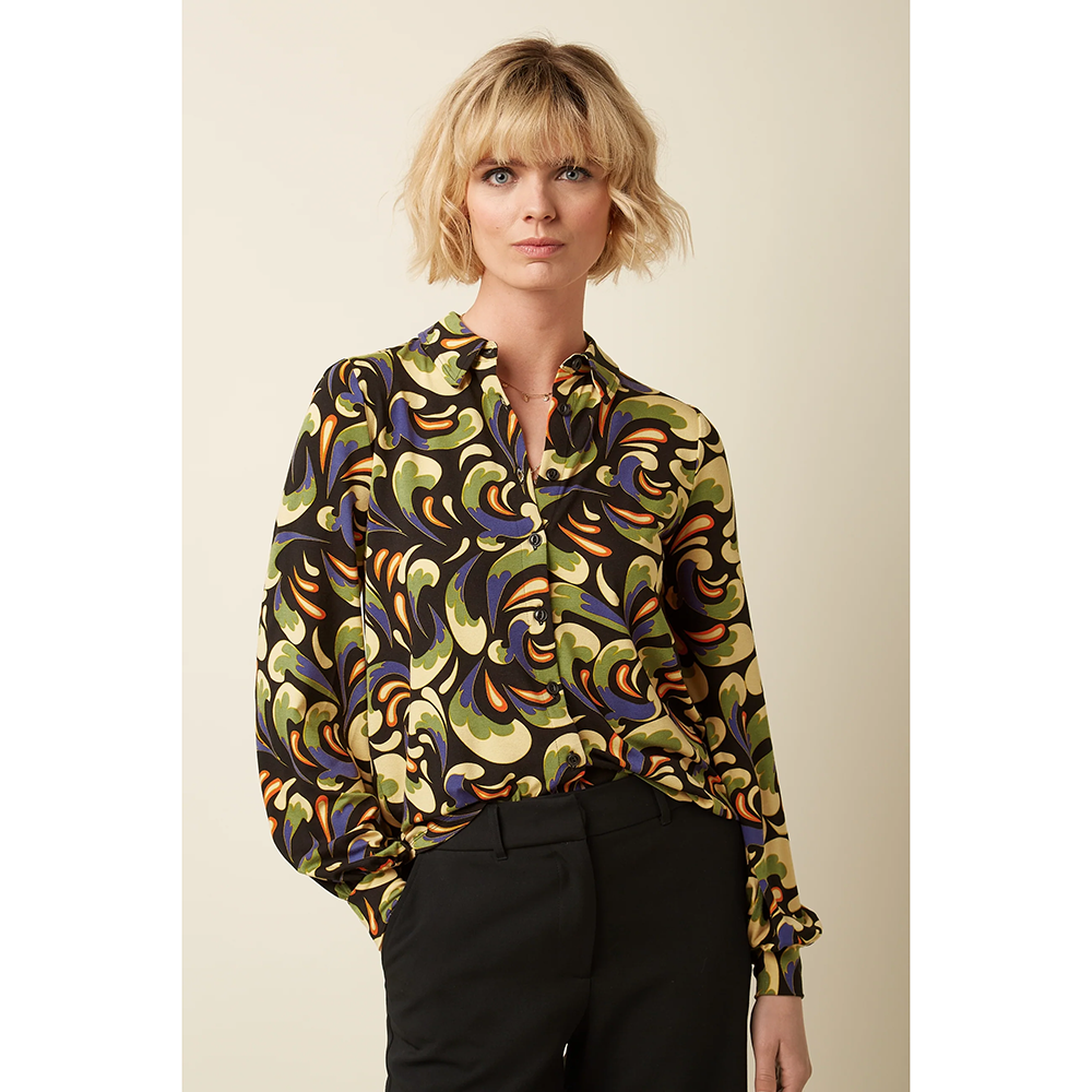 Maisie Blouse Rumble Zwart 1 Maisie Blouse Rumble Zwart 1