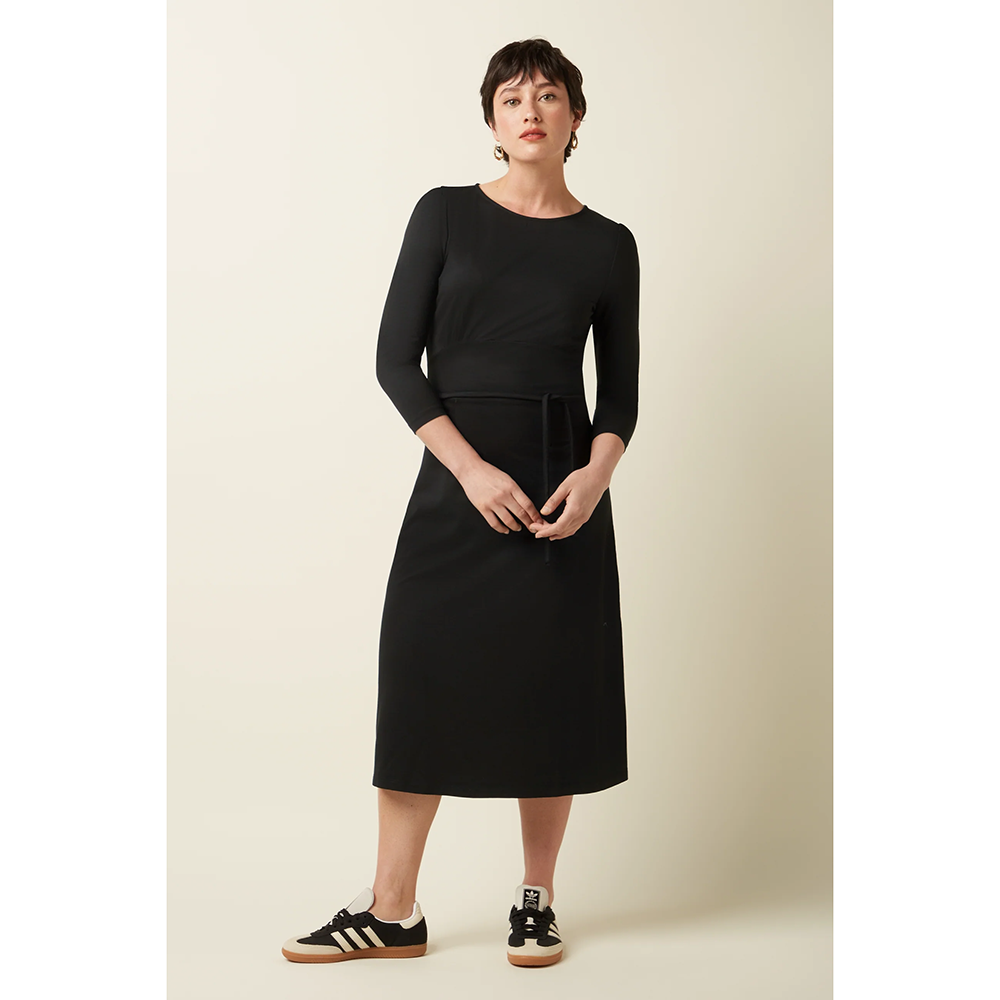 Peggy Dress Viscose Classic Zwart 1 Peggy Dress Viscose Classic Zwart 1