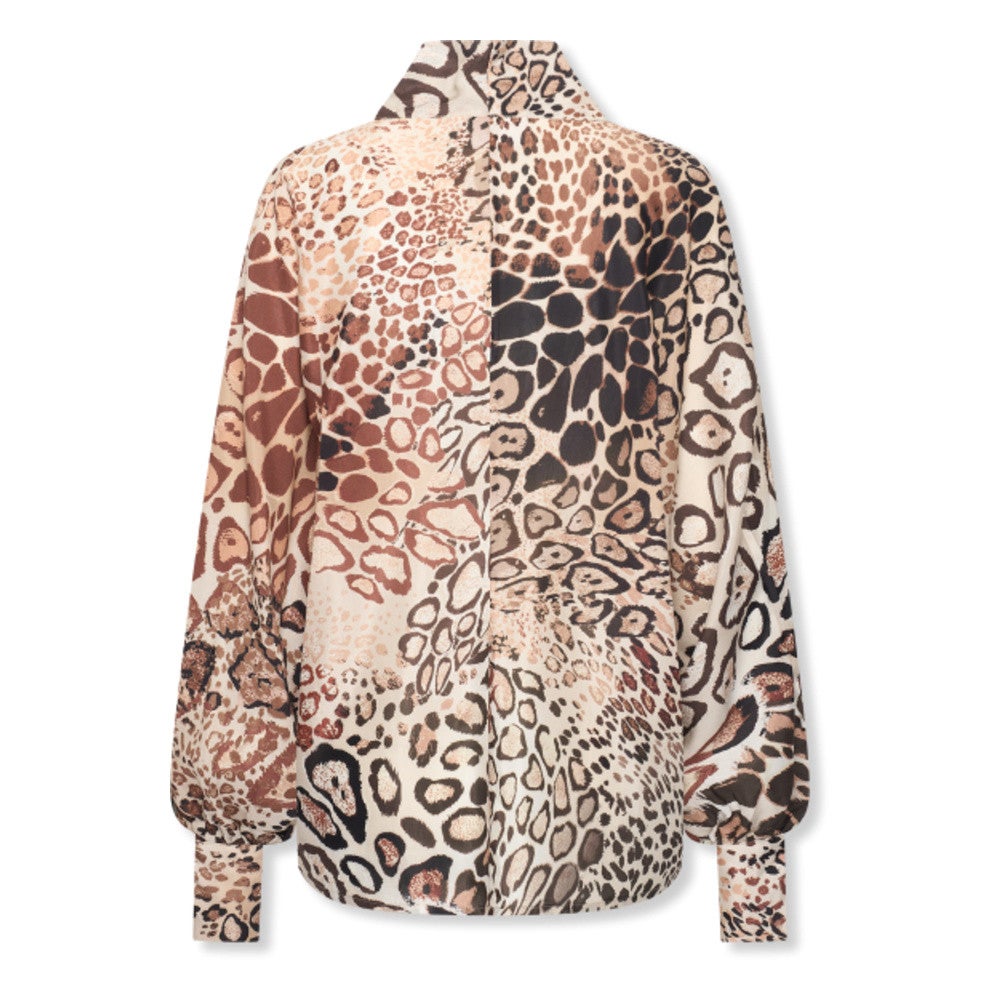 Blouse Jolien Kitty Bruin 1 Blouse Jolien Kitty Bruin 1