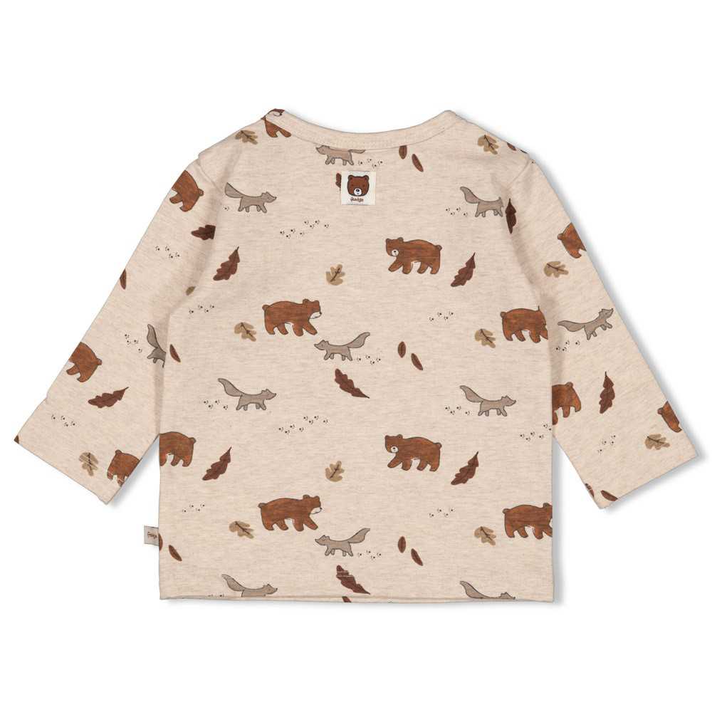 Longsleeve AOP - Wild World Bruin 1 Longsleeve AOP - Wild World Bruin 1