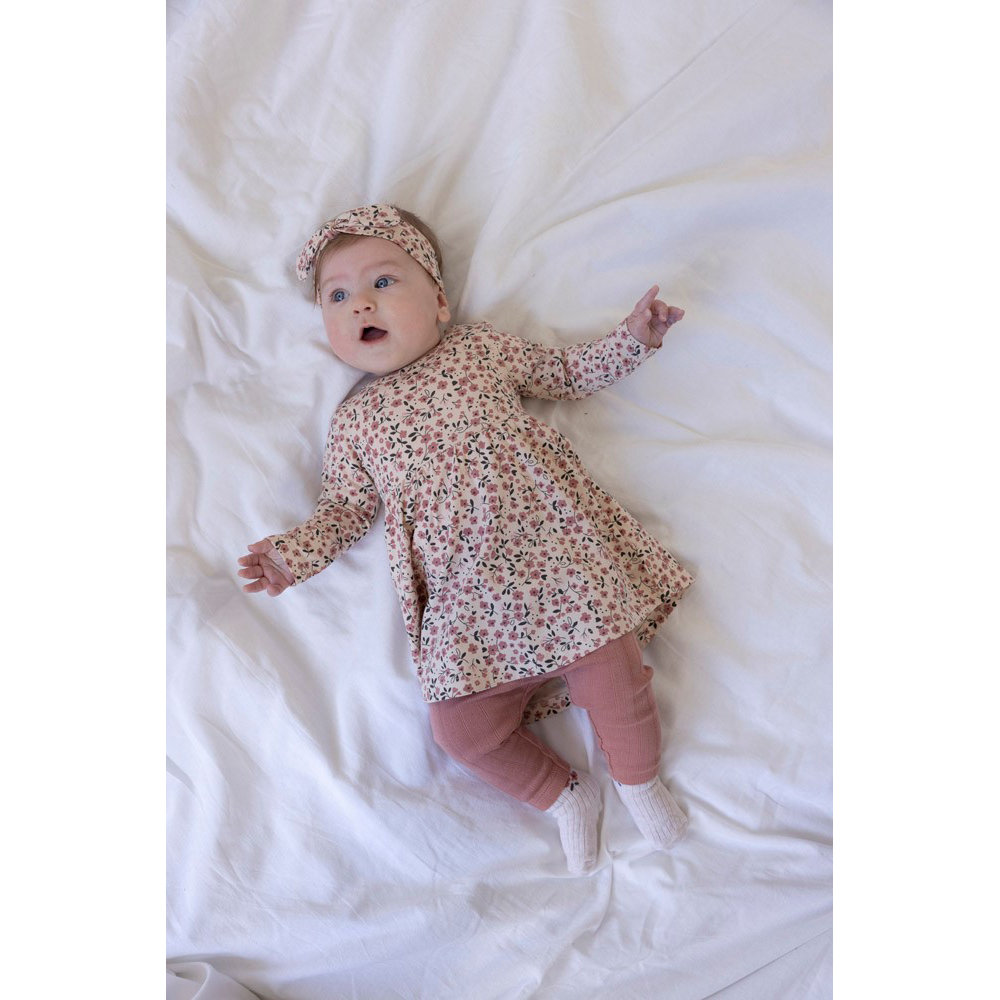 Jurk AOP - Woodland Bloom Off White Jurk AOP - Woodland Bloom Off White