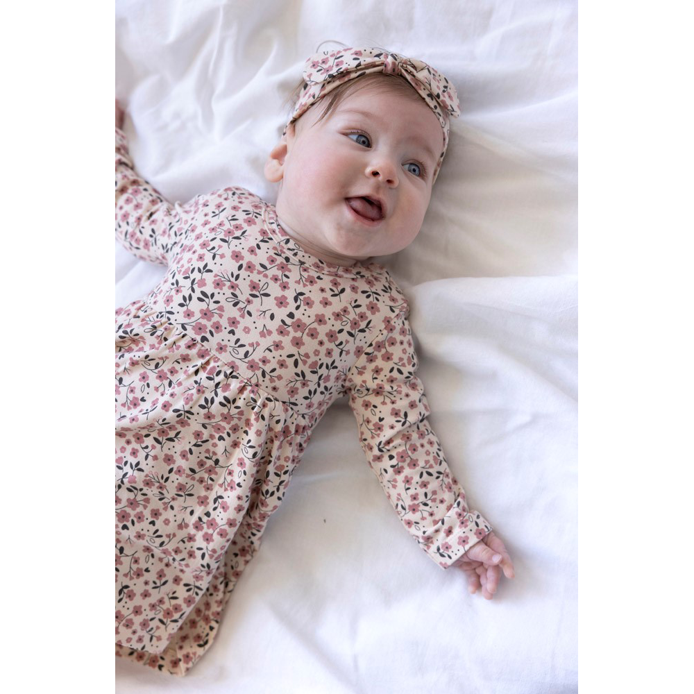 Jurk AOP - Woodland Bloom Off White Jurk AOP - Woodland Bloom Off White