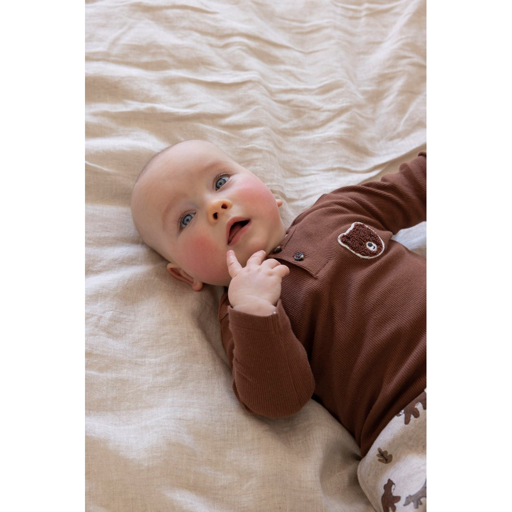 Broek AOP - Wild World Bruin 1 Broek AOP - Wild World Bruin 1