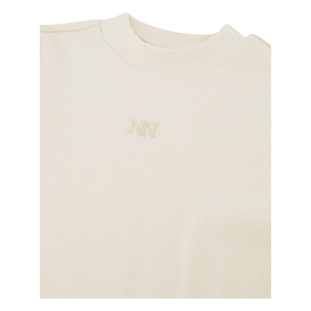 Luci Rib Top Zand Luci Rib Top Zand