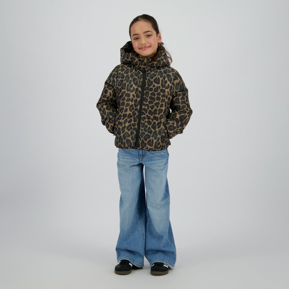 Tigelle Jacket Allover Bruin 1 Tigelle Jacket Allover Bruin 1