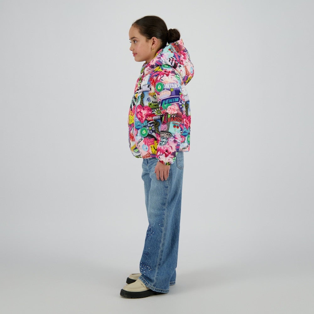 Tigelle Jacket Allover Roze Tigelle Jacket Allover Roze