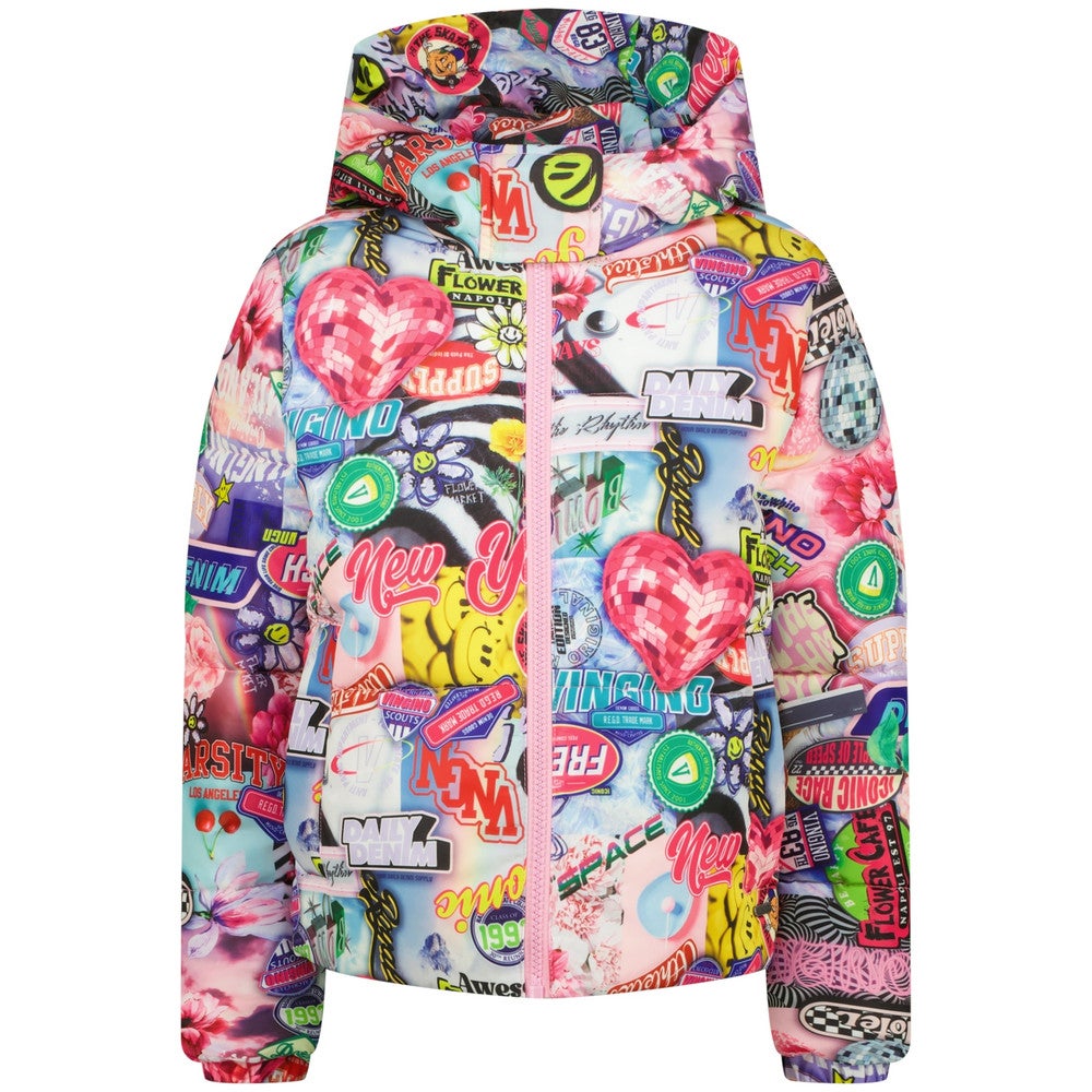 Tigelle Jacket Allover Roze Tigelle Jacket Allover Roze