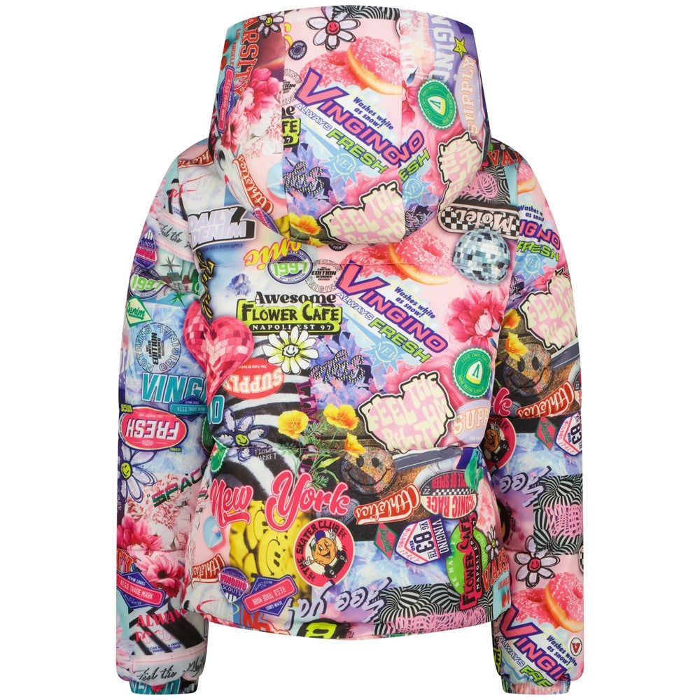 Tigelle Jacket Allover Roze Tigelle Jacket Allover Roze