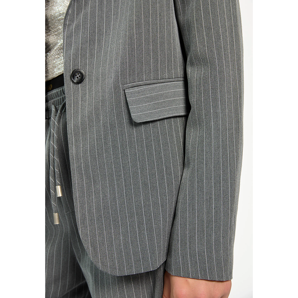 AMANDA PINSTRIPE VIS 350 G Grijs AMANDA PINSTRIPE VIS 350 G Grijs