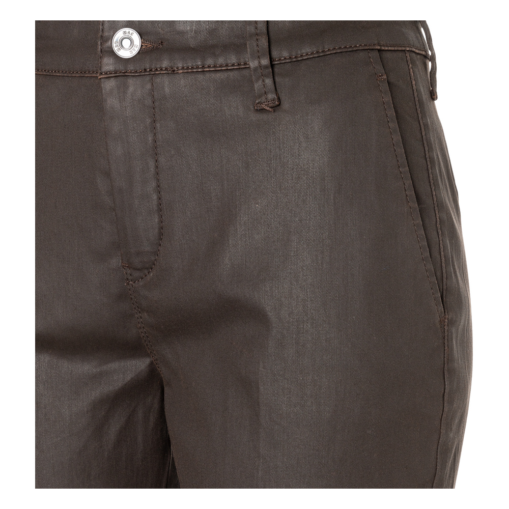 Chino Turn Up Leahter Look Pants Bruin 1 Chino Turn Up Leahter Look Pants Bruin 1