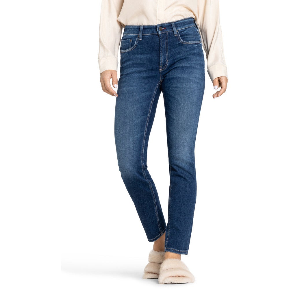Raja CMB Applikation Jeans Donker Blauw Raja CMB Applikation Jeans Donker Blauw