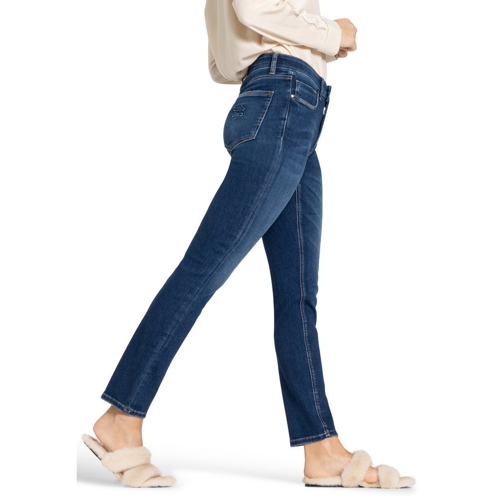 Raja CMB Applikation Jeans Donker Blauw Raja CMB Applikation Jeans Donker Blauw