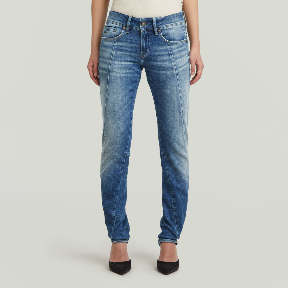Contor 3D Slim Wmn Jeans Blauw Contor 3D Slim Wmn Jeans Blauw