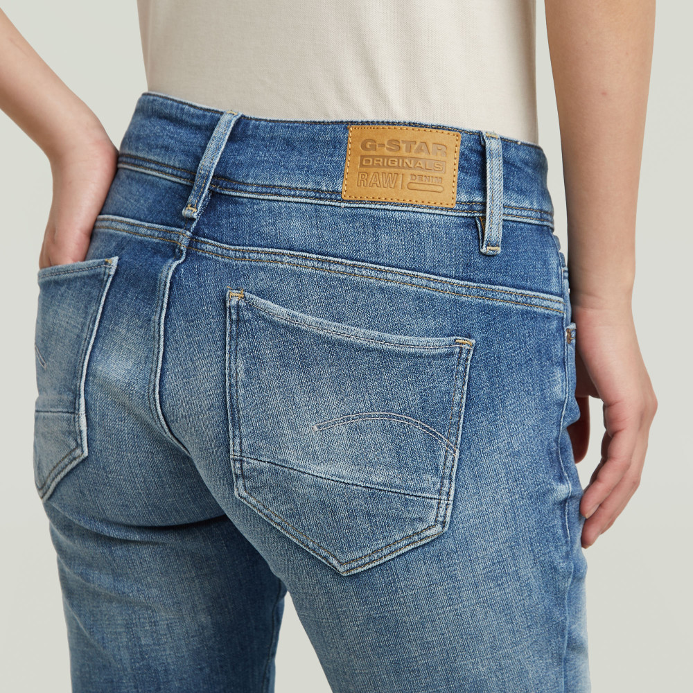 Contor 3D Slim Wmn Jeans Blauw Contor 3D Slim Wmn Jeans Blauw