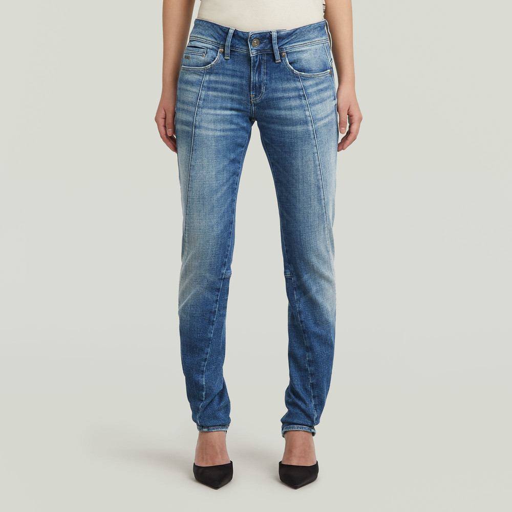 Contor 3D Slim Wmn Jeans Blauw Contor 3D Slim Wmn Jeans Blauw