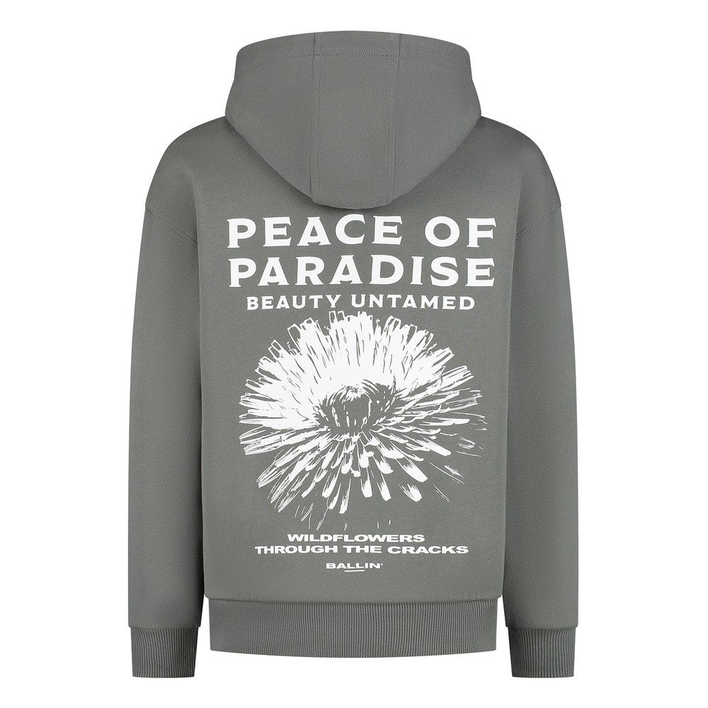 Junior Peace Of Paradise Hoodie Grijs Junior Peace Of Paradise Hoodie Grijs
