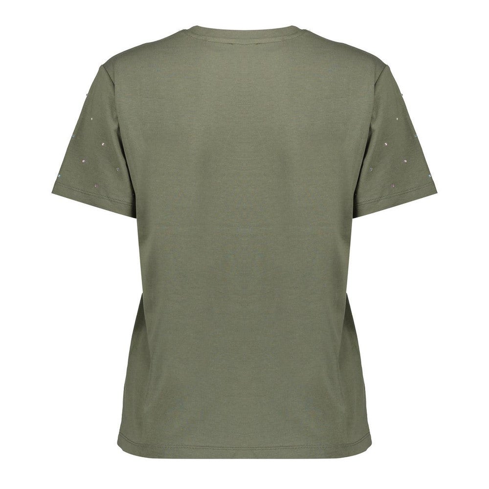 T-shirt oil stones Groen T-shirt oil stones Groen