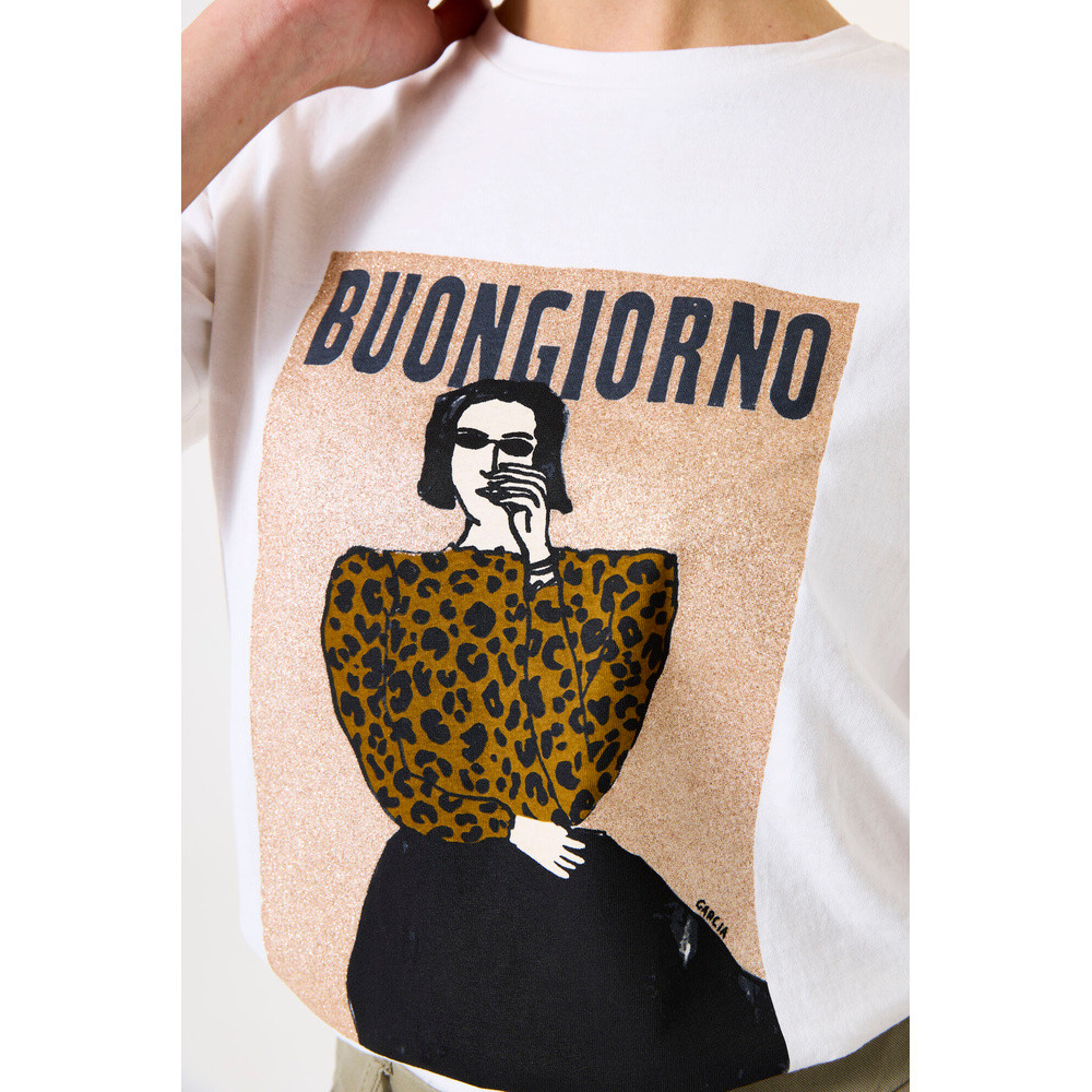 H50001 Ladies T-shirt ss Ecru H50001 Ladies T-shirt ss Ecru