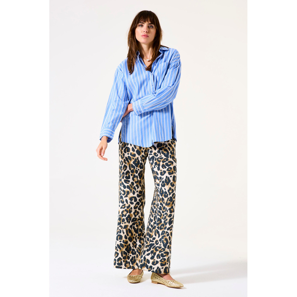 H50031 Ladies shirt ls Licht Blauw H50031 Ladies shirt ls Licht Blauw