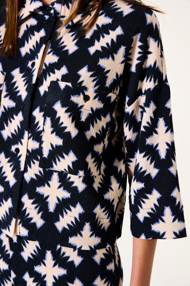 H50004 Ladies Shirt ss Zwart 1 H50004 Ladies Shirt ss Zwart 1