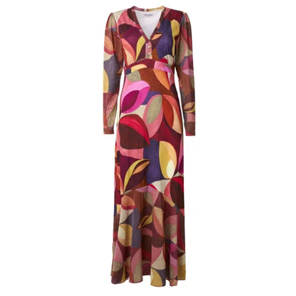 Valeska Campello Dress Bordeaux Valeska Campello Dress Bordeaux