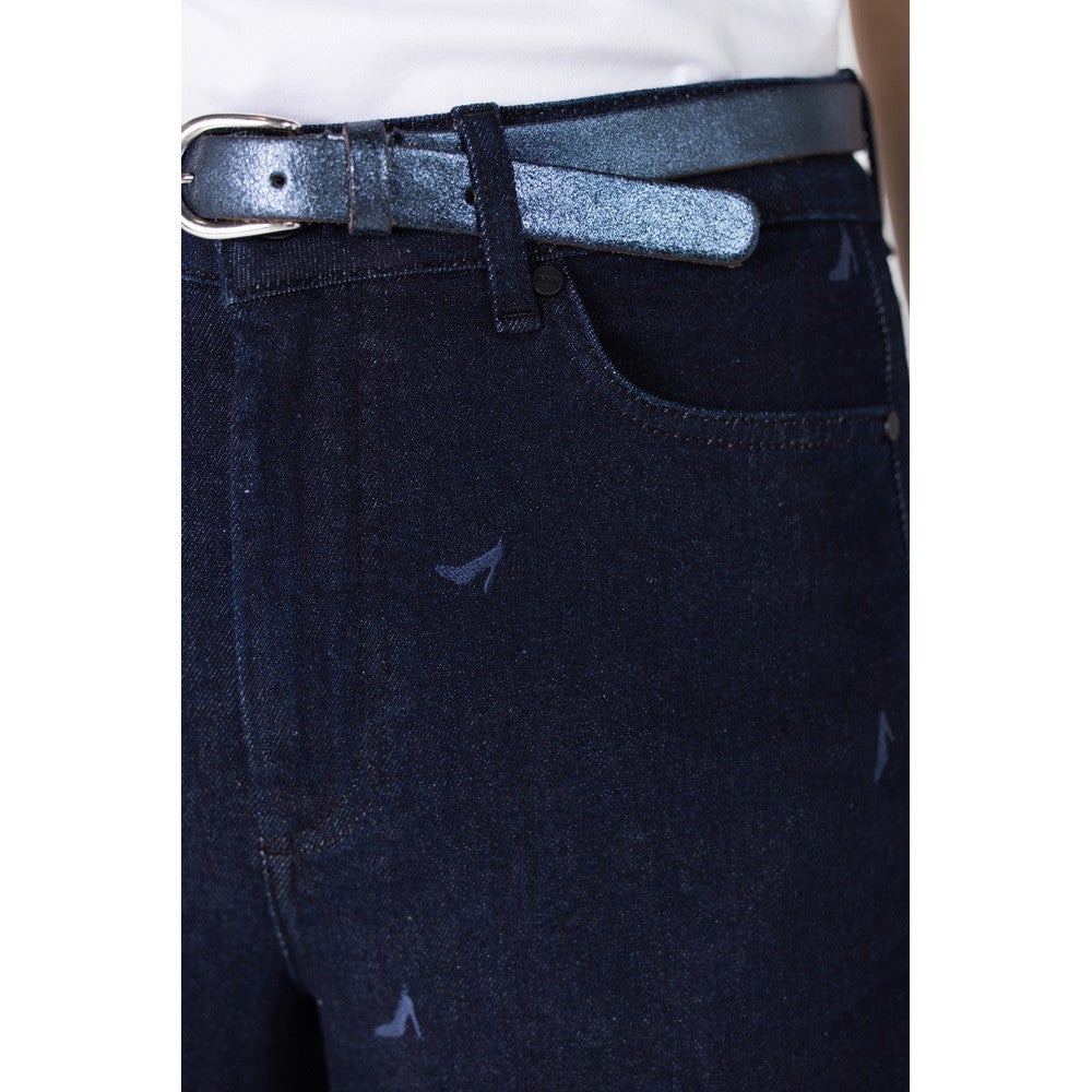 ISABEAU JEANS DH 457 long extra wide Blauw ISABEAU JEANS DH 457 long extra wide Blauw