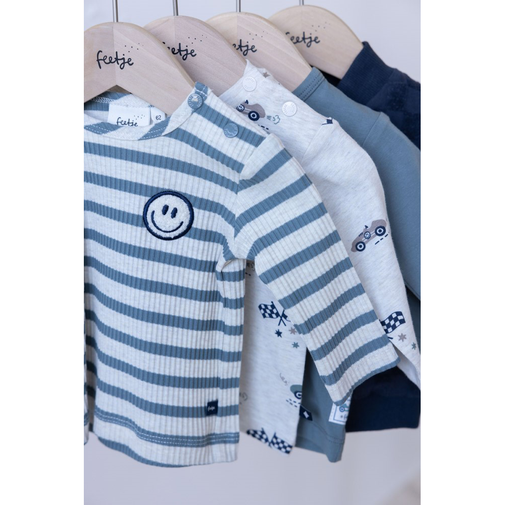 Longsleeve - Let's Go! Groen Longsleeve - Let's Go! Groen