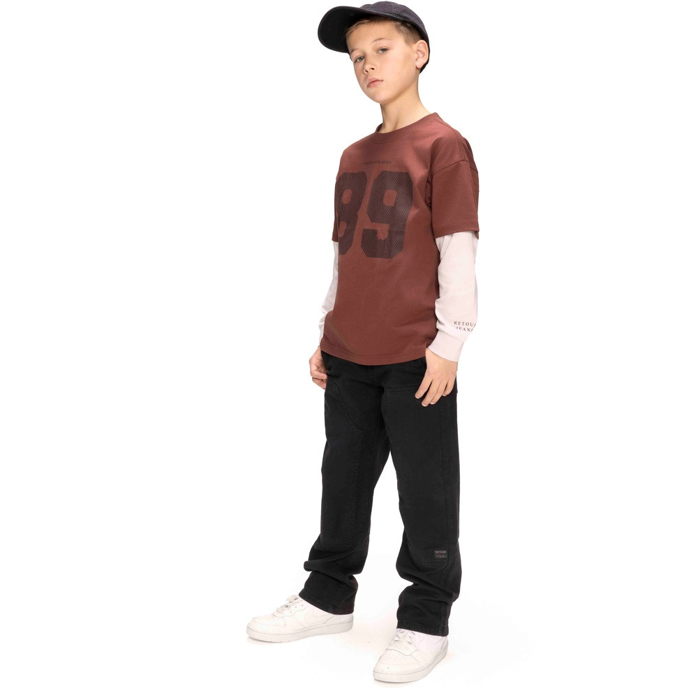 Guido Longsleeve Double Layer Bordeaux Guido Longsleeve Double Layer Bordeaux