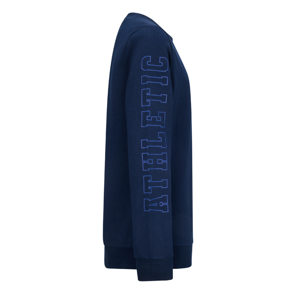 Kenji Longsleeve Badges Donker Blauw Kenji Longsleeve Badges Donker Blauw