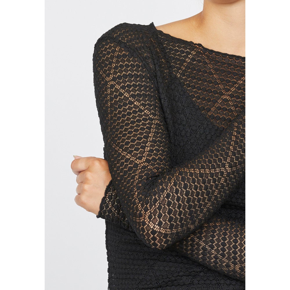 VELKA-LS Blouse Zwart 1 VELKA-LS Blouse Zwart 1