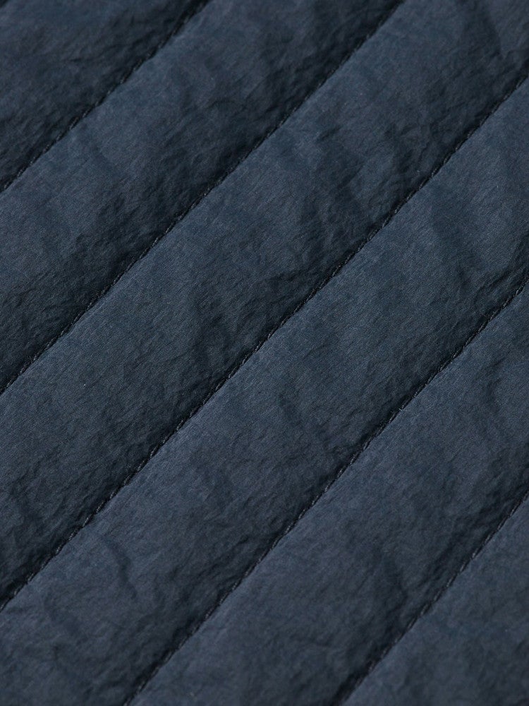 Reversible quilted bomber Blauw Reversible quilted bomber Blauw
