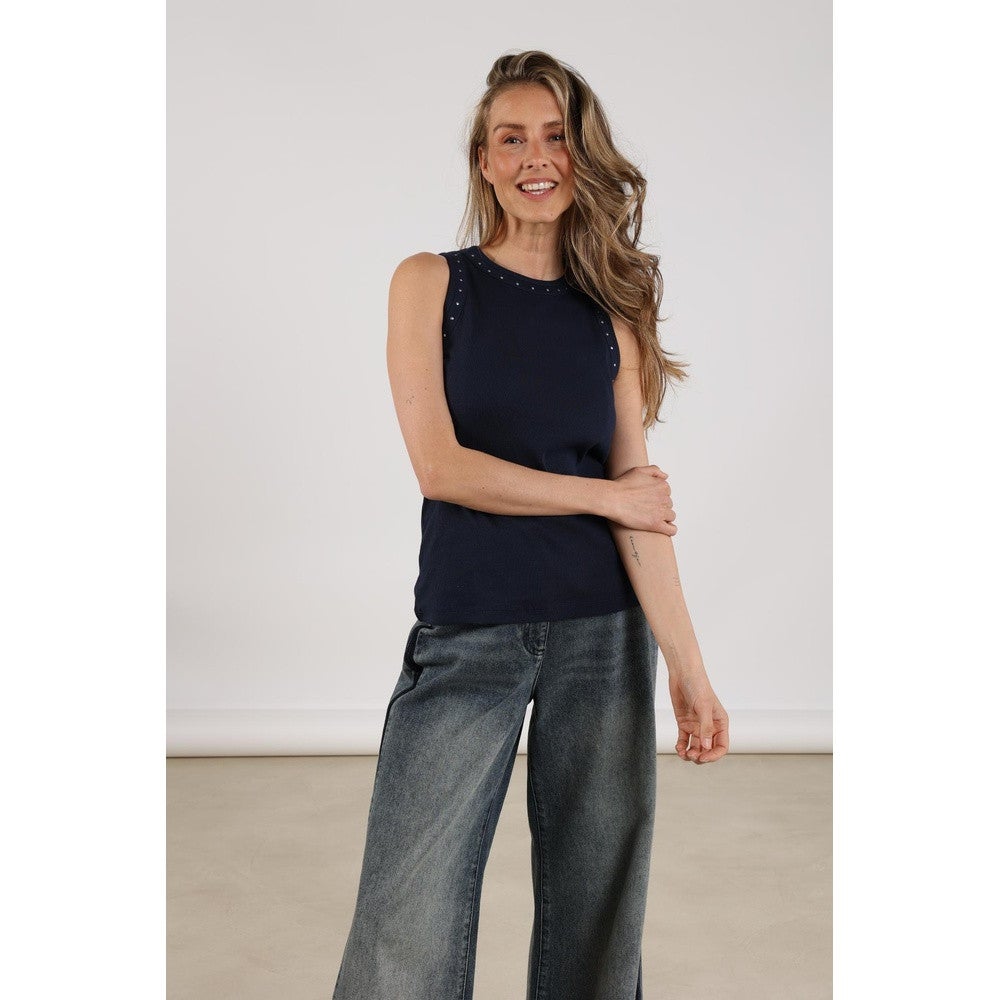 Nice Singlet Studs Blauw Nice Singlet Studs Blauw