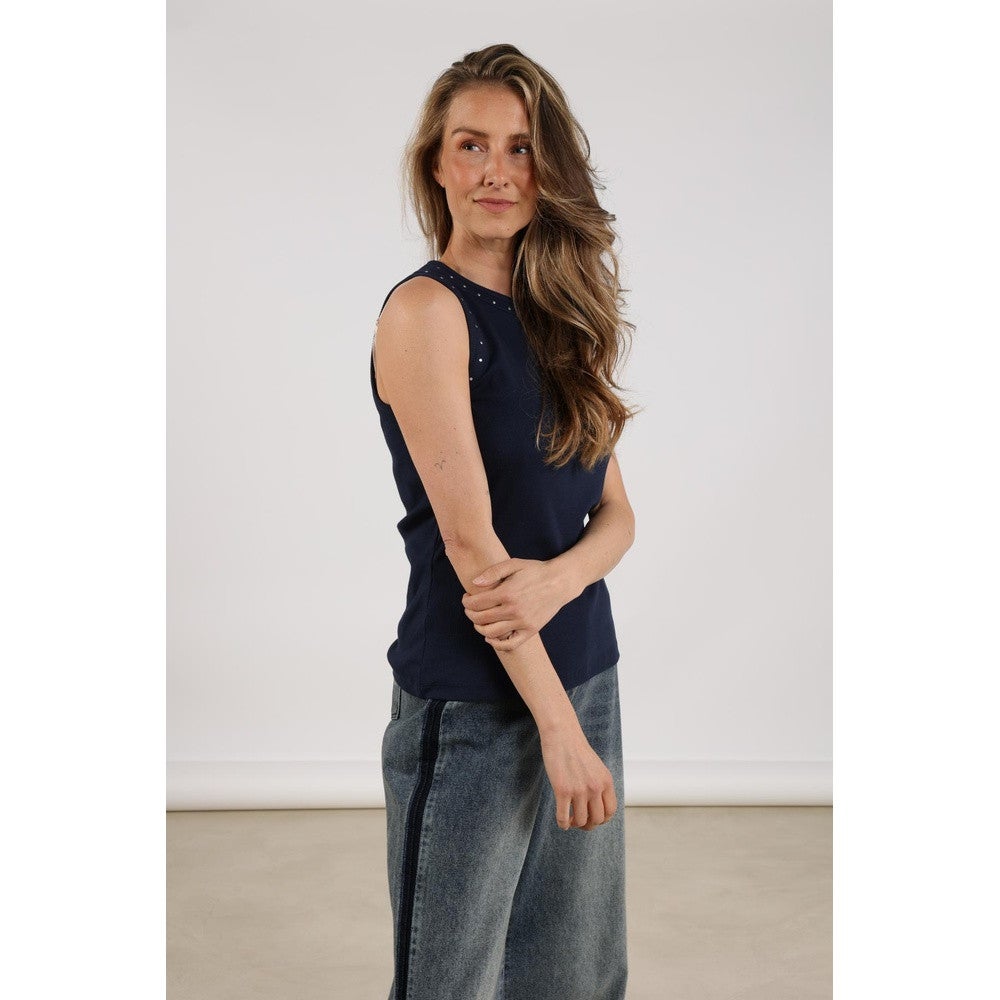 Nice Singlet Studs Blauw Nice Singlet Studs Blauw