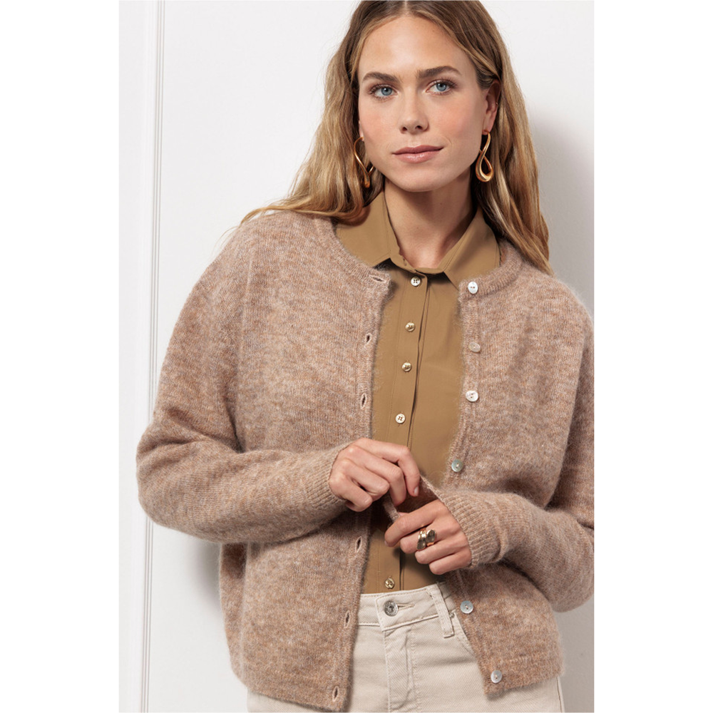 Bibi mohair cardigan Beige Bibi mohair cardigan Beige