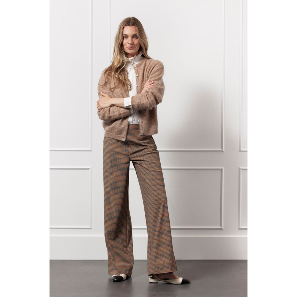 Lexie check trousers Bruin 1 Lexie check trousers Bruin 1