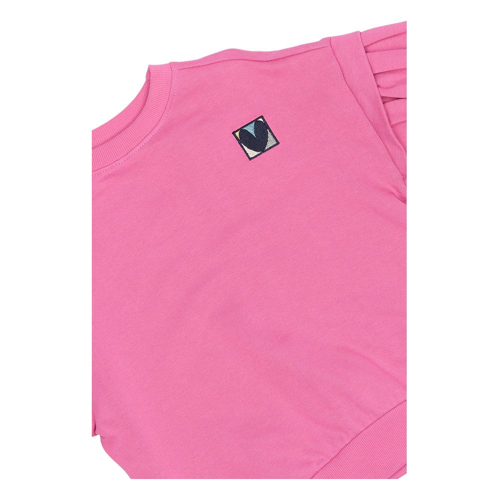 Posey Sweatshirt Balloon Sleeve Roze Posey Sweatshirt Balloon Sleeve Roze