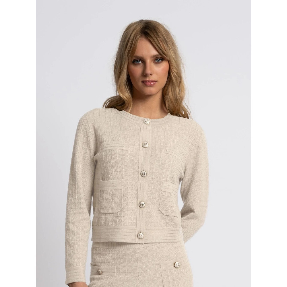 Desmond Cardigan Off White Desmond Cardigan Off White