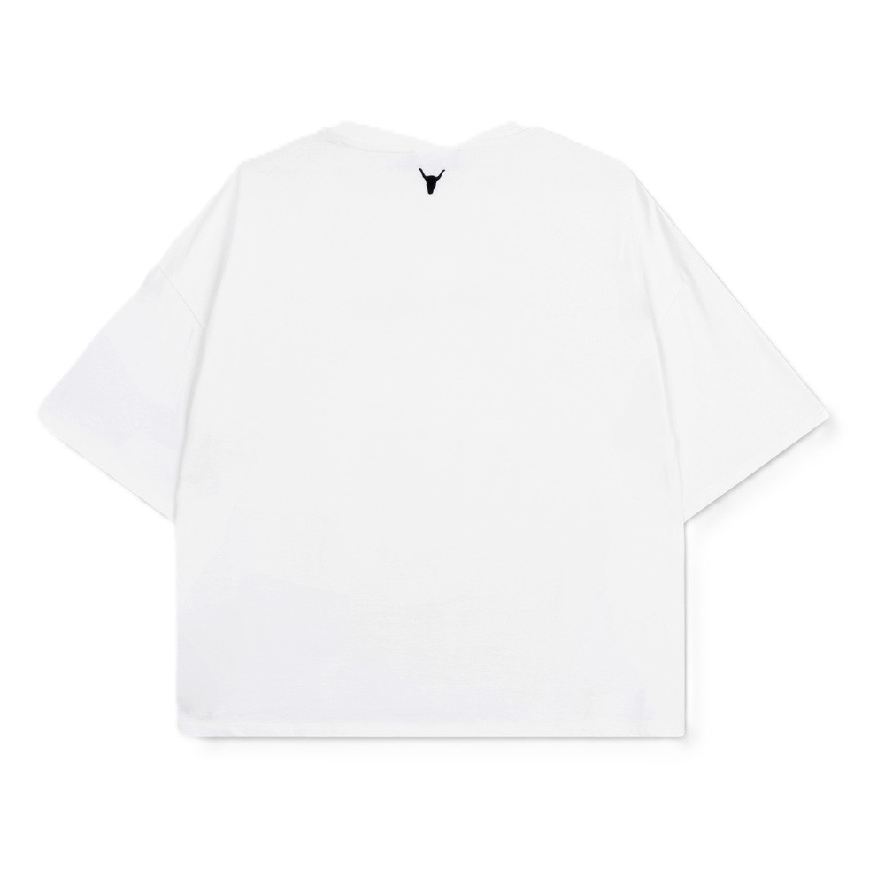 Ladies Knitted Basic The Label T-shirt Wit 1 Ladies Knitted Basic The Label T-shirt Wit 1