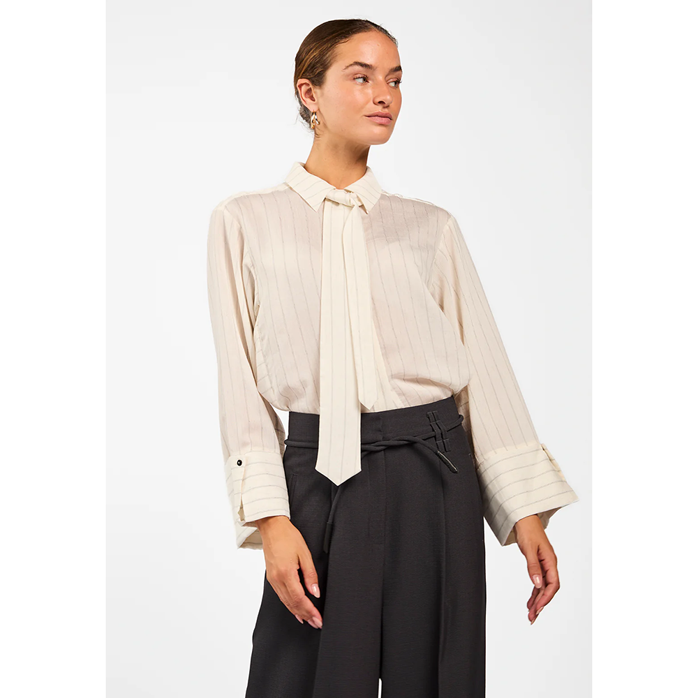 ELDA SMALL STRIPE VIS 568 Wit 1 ELDA SMALL STRIPE VIS 568 Wit 1