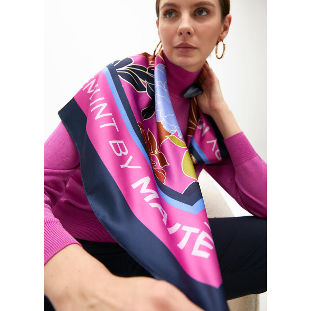 Flower Pattern Shawls Multi Flower Pattern Shawls Multi