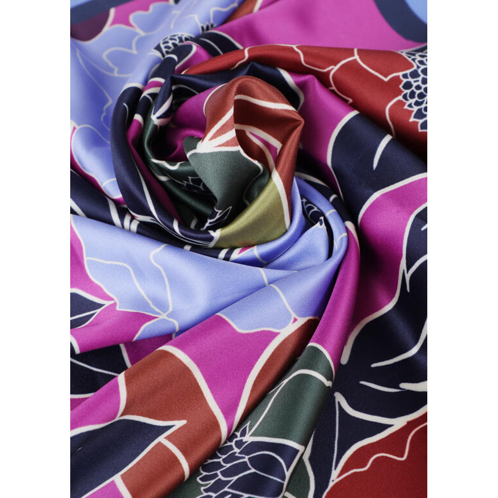 Flower Pattern Shawls Multi Flower Pattern Shawls Multi